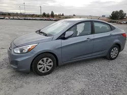 Salvage cars for sale at Mentone, CA auction: 2017 Hyundai Accent SE