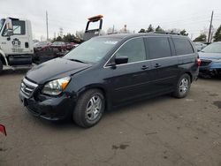 Salvage cars for sale at Denver, CO auction: 2007 Honda Odyssey EXL