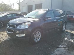 Salvage cars for sale from Copart Savannah, GA: 2011 Chevrolet Traverse LT