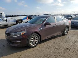 Salvage cars for sale at Indianapolis, IN auction: 2016 KIA Optima LX