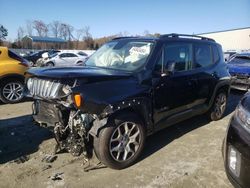 Jeep salvage cars for sale: 2017 Jeep Renegade Latitude