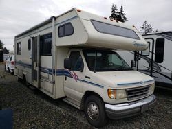 Salvage cars for sale from Copart Graham, WA: 1995 Conquest 1995 Ford Econoline E350 Cutaway Van