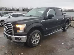 Salvage cars for sale at Louisville, KY auction: 2017 Ford F150 Supercrew