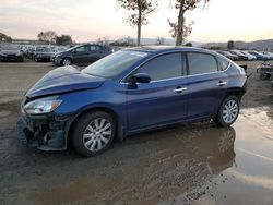 Salvage cars for sale at San Martin, CA auction: 2016 Nissan Sentra S