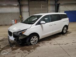 Salvage cars for sale at Chalfont, PA auction: 2016 KIA Sedona LX