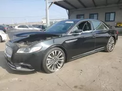 Vandalism Cars for sale at auction: 2017 Lincoln Continental Reserve