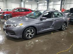 Salvage cars for sale at Ham Lake, MN auction: 2017 Honda Accord LX