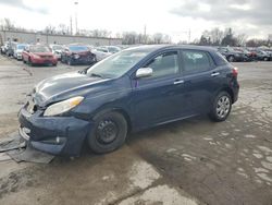 Toyota salvage cars for sale: 2010 Toyota Corolla Matrix S