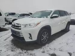 Toyota Highlander se Vehiculos salvage en venta: 2017 Toyota Highlander SE