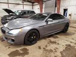 BMW 6 Series salvage cars for sale: 2012 BMW 650 XI