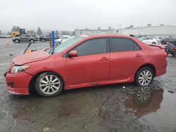 Salvage cars for sale at Vallejo, CA auction: 2009 Toyota Corolla Base