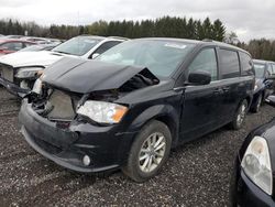 Salvage cars for sale from Copart Cookstown, ON: 2019 Dodge Grand Caravan SE