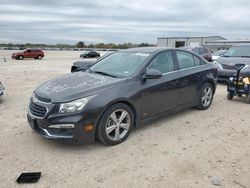 Salvage cars for sale at San Antonio, TX auction: 2015 Chevrolet Cruze LT