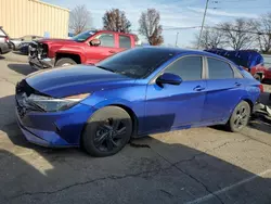 Salvage cars for sale at Moraine, OH auction: 2022 Hyundai Elantra SEL