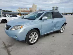 Salvage cars for sale from Copart New Orleans, LA: 2010 Lexus RX 350