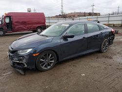 Salvage cars for sale at Chicago Heights, IL auction: 2019 Honda Civic EX