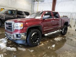 Salvage cars for sale from Copart Milwaukee, WI: 2015 GMC Sierra K1500 SLT