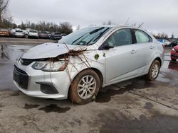 Salvage cars for sale at Woodburn, OR auction: 2017 Chevrolet Sonic LT