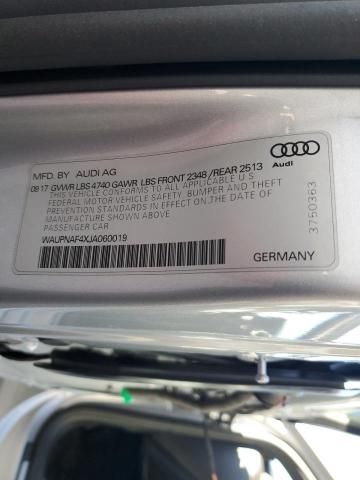 2018 Audi A4 Premium Plus