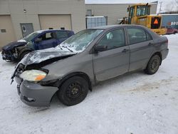 Salvage cars for sale at Montreal Est, QC auction: 2005 Toyota Corolla CE