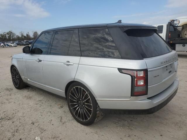 2016 Land Rover Range Rover HSE