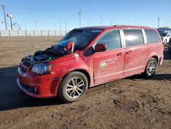 Salvage cars for sale at Greenwood, NE auction: 2014 Dodge Grand Caravan R/T