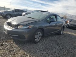 Salvage cars for sale at auction: 2013 Honda Civic LX