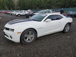 Chevrolet salvage cars for sale: 2012 Chevrolet Camaro LT