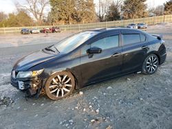 Salvage cars for sale at Madisonville, TN auction: 2015 Honda Civic EXL