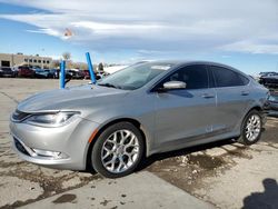 Chrysler salvage cars for sale: 2015 Chrysler 200 C