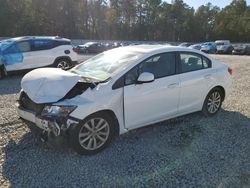 Salvage cars for sale at Ellenwood, GA auction: 2012 Honda Civic EX