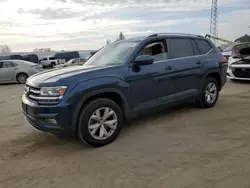 Salvage cars for sale at Hayward, CA auction: 2018 Volkswagen Atlas SE