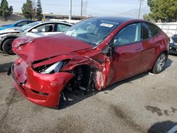 Salvage cars for sale at Rancho Cucamonga, CA auction: 2024 Tesla Model Y