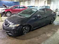 Salvage cars for sale at Woodhaven, MI auction: 2014 Honda Civic EX