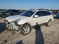 Salvage cars for sale at Houston, TX auction: 2013 Subaru Outback 2.5I Premium