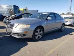 Salvage cars for sale from Copart Hayward, CA: 2008 Audi A6 4.2 Quattro