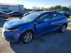 Vehiculos salvage en venta de Copart Florence, MS: 2019 Chevrolet Cruze LT