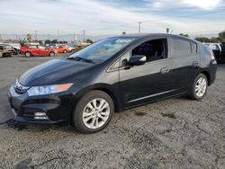 Honda Insight salvage cars for sale: 2013 Honda Insight EX