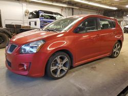 Pontiac Vibe salvage cars for sale: 2009 Pontiac Vibe GT