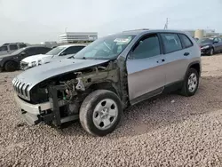 Jeep Vehiculos salvage en venta: 2015 Jeep Cherokee Sport