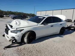 Salvage cars for sale at Apopka, FL auction: 2018 Infiniti Q50 RED Sport 400