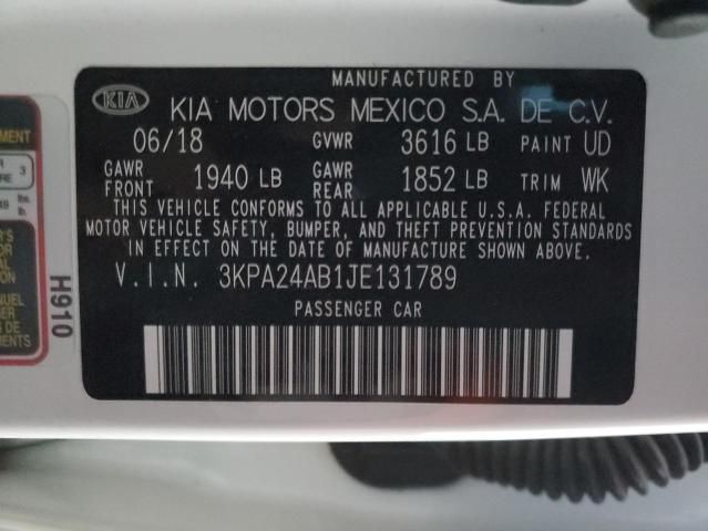 2018 KIA Rio LX