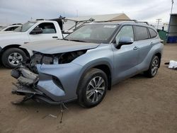 Salvage cars for sale at Brighton, CO auction: 2024 Toyota Highlander LE