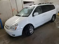 Salvage cars for sale at Madisonville, TN auction: 2008 KIA Sedona EX