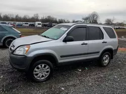 Salvage cars for sale at Hillsborough, NJ auction: 2004 Honda CR-V LX