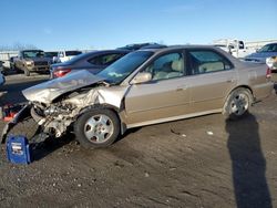 Honda salvage cars for sale: 2002 Honda Accord EX