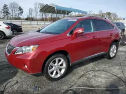 Salvage cars for sale at Spartanburg, SC auction: 2011 Lexus RX 350