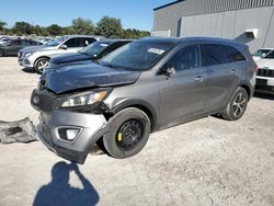 Salvage cars for sale at auction: 2018 KIA Sorento EX