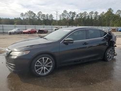 Salvage cars for sale at Harleyville, SC auction: 2015 Acura TLX