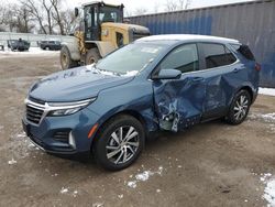 Salvage cars for sale at Franklin, WI auction: 2024 Chevrolet Equinox LT